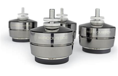 gaia feet|IsoAcoustics Gaia I, II, and III loudspeaker isolation feet